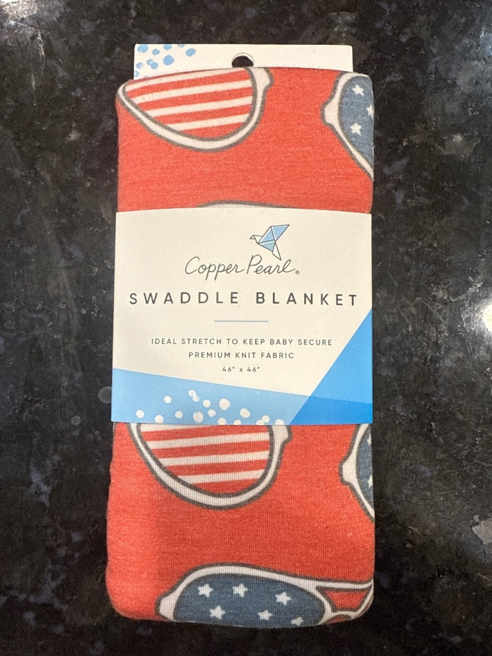NWT copper Pearl swaddle blanket
